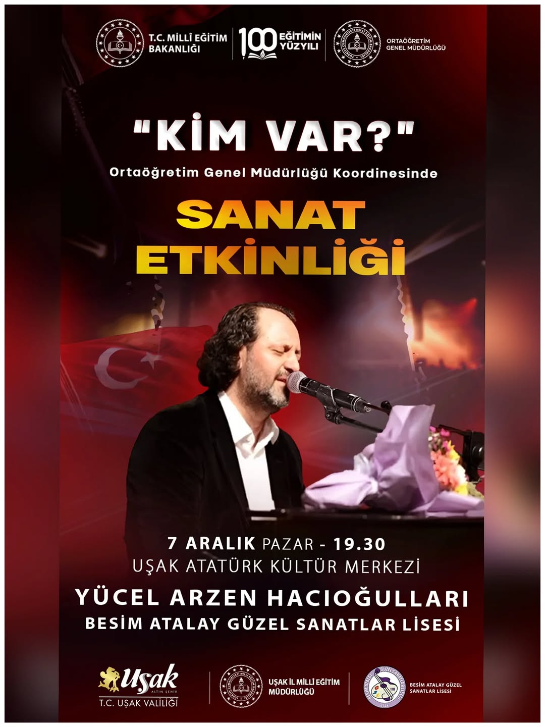 Yücel Arzen HACIOĞULLARI ve Besim Atalay Güzel Güzel Sanatlar Lisesi Öğrencileriyle 'Kim Var?' Sanat Etkinliği