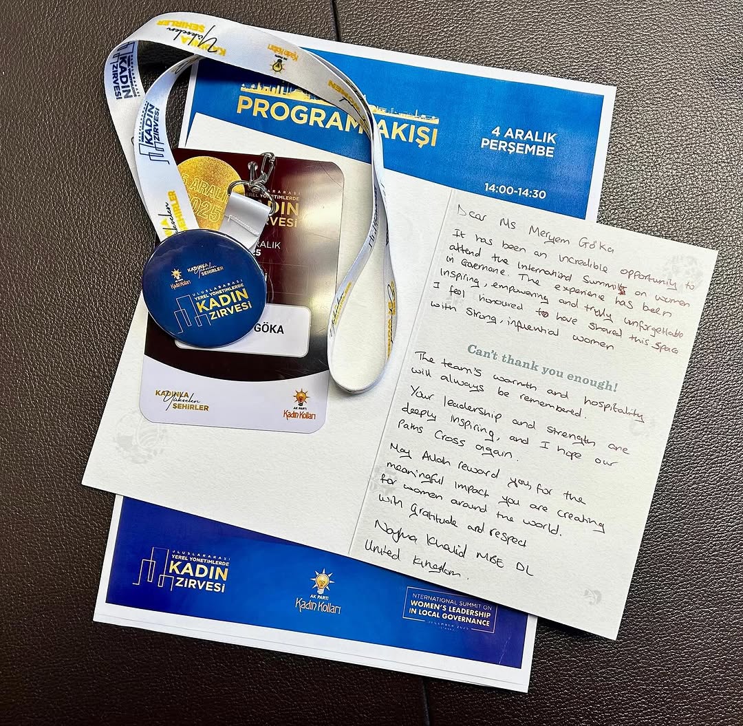 Uluslararası Yerel Yönetimlerde Kadın Zirvesi'nde Duygulandıran Anlar