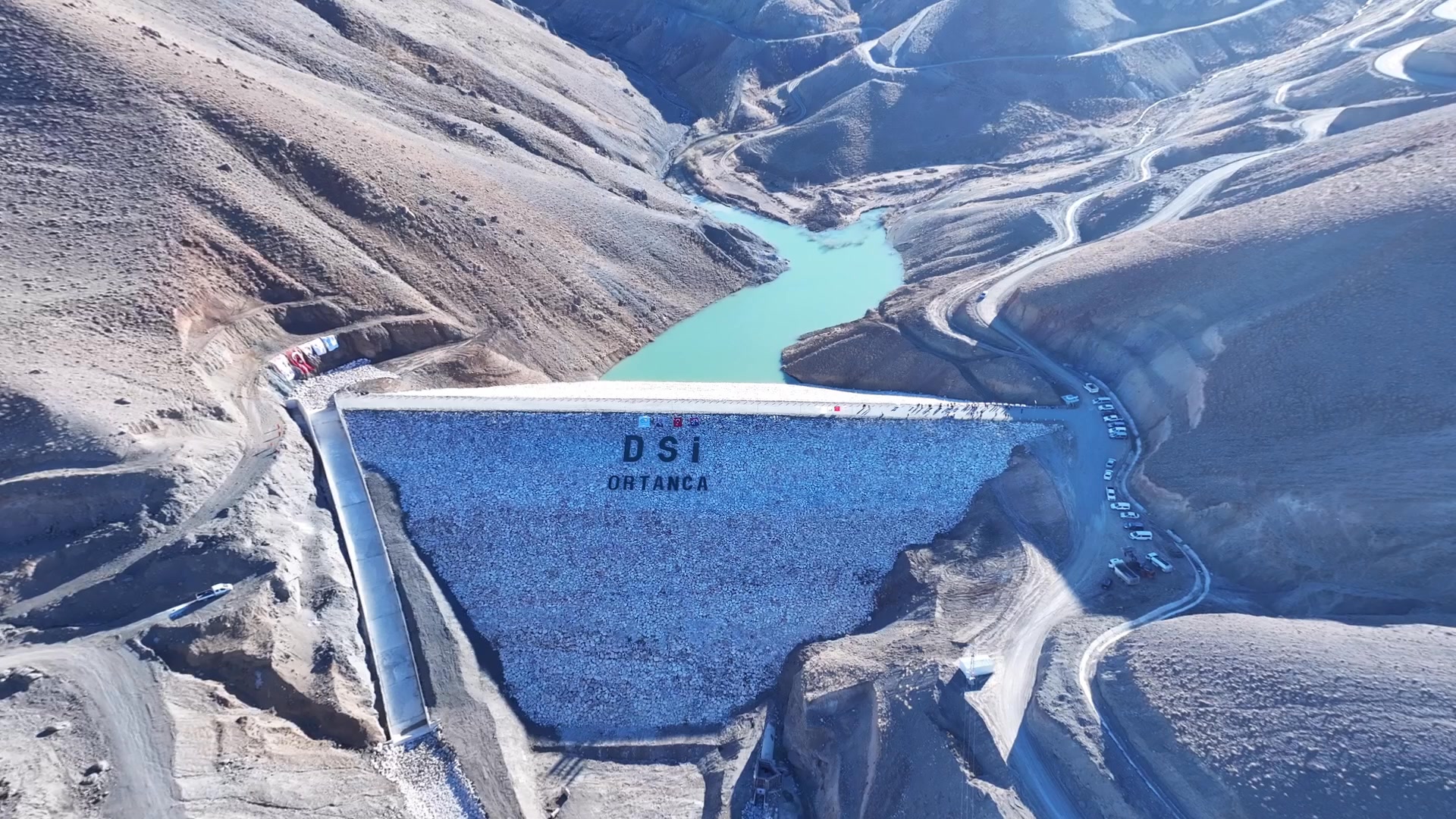 Van Ortanca Göleti'nde Su Tutuldu