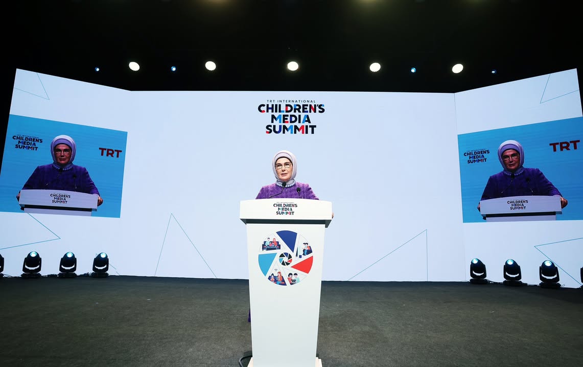 Sayın Emine Erdoğan TRT Uluslararası Çocuk Medyası Zirvesi'ne Katıldı