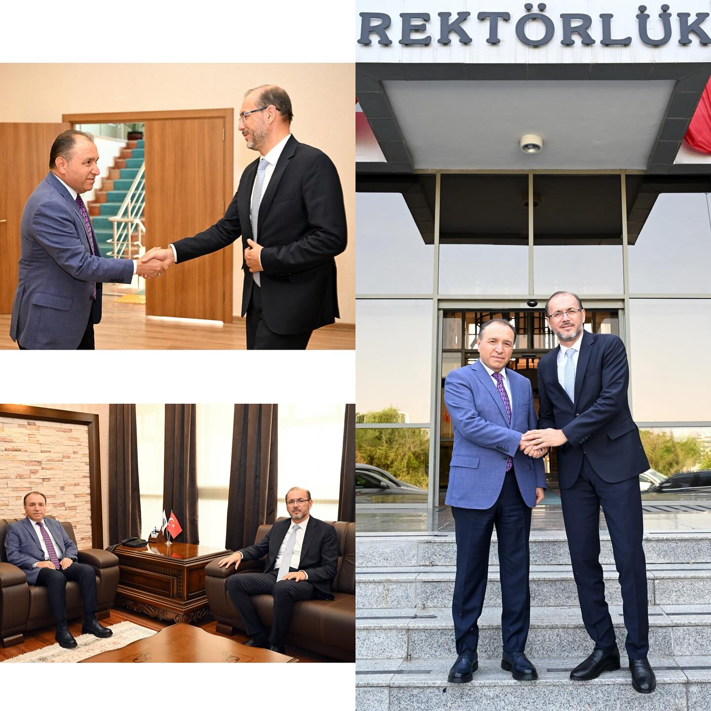 Afyon Kocatepe Üniversitesi Rektörüne Veda Ziyareti