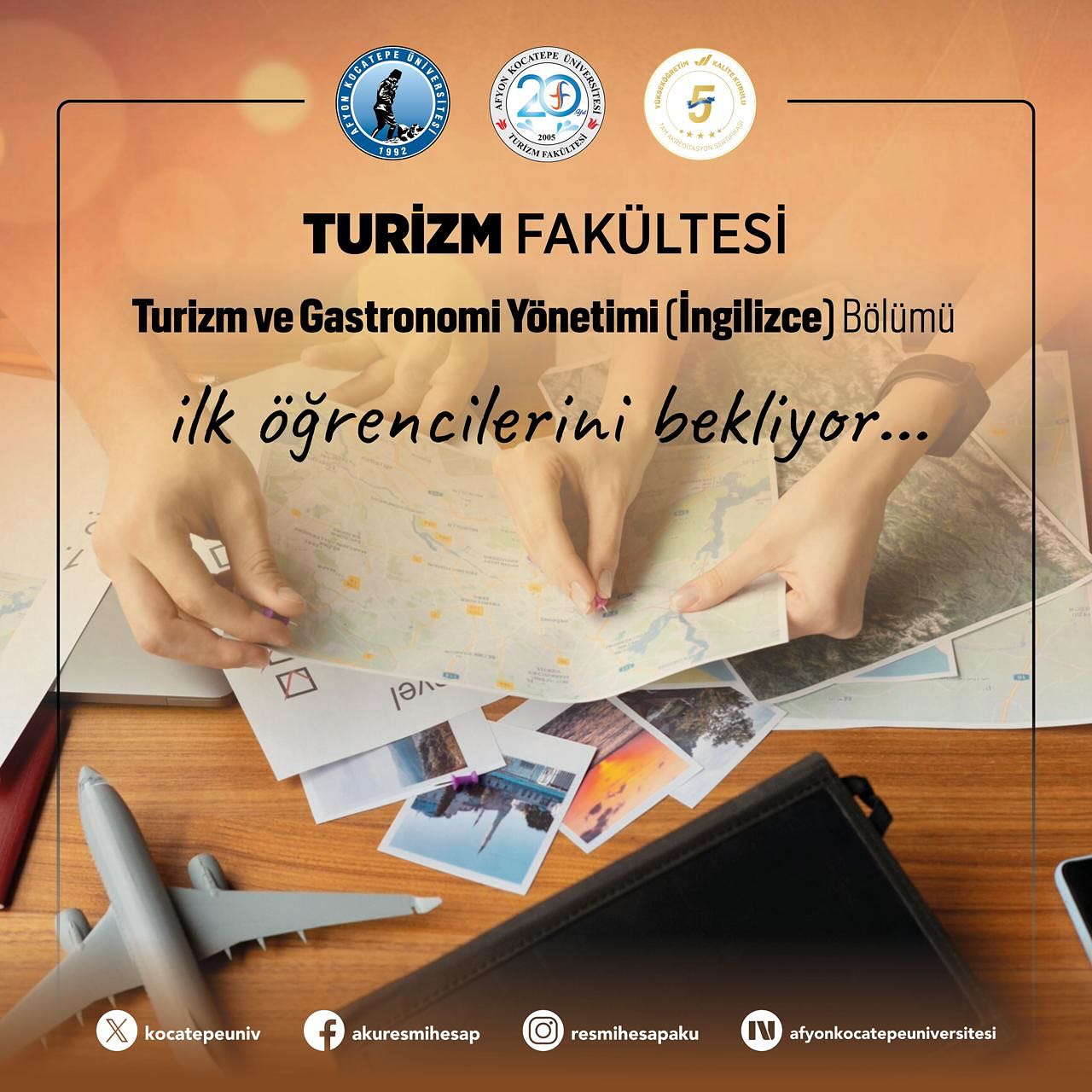 Afyon Kocatepe Üniversitesi'nde Turizm ve Gastronomi İngilizce Programı Başlıyor!