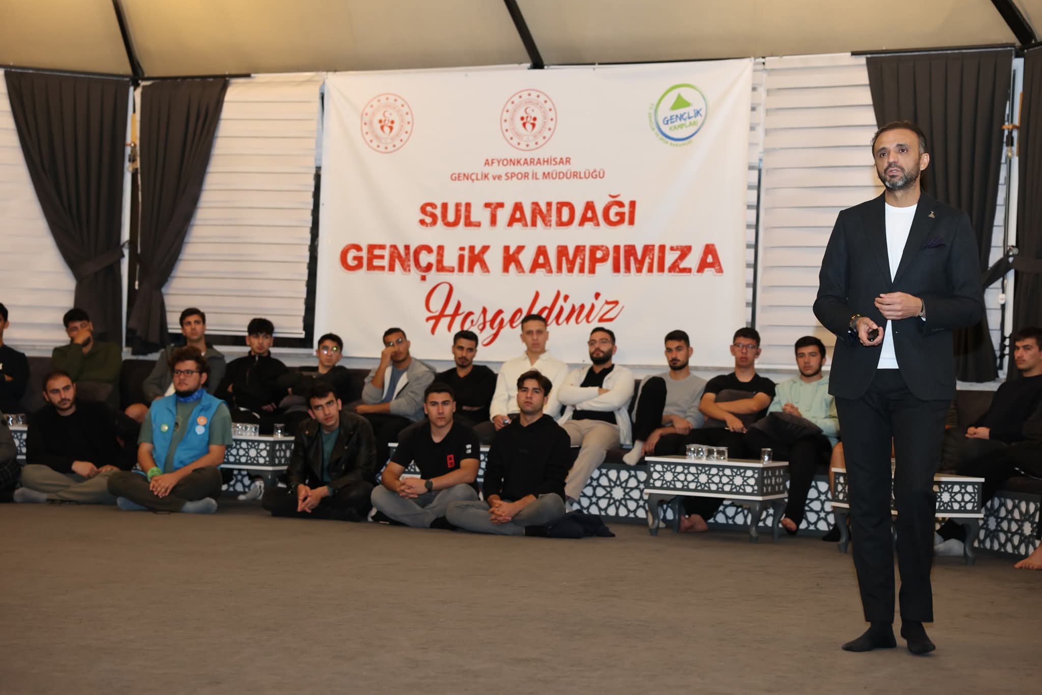 Sultandağı Gençlik Kampında Gençlere Afyonkarahisar Ekonomisi ve Kariyer Fırsatları Anlatıldı