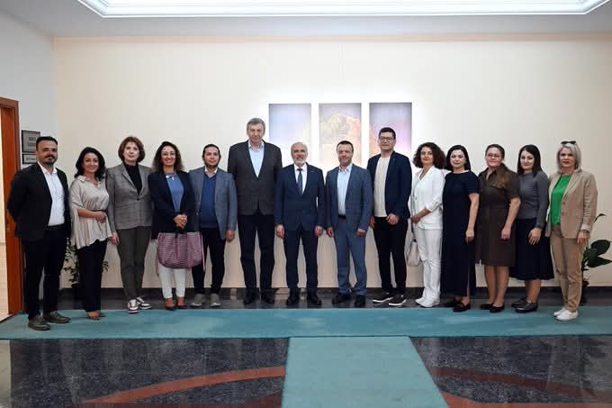 Moldova Ion Creangă Devlet Pedagoji Üniversitesinden AKÜ’ye Ziyaret