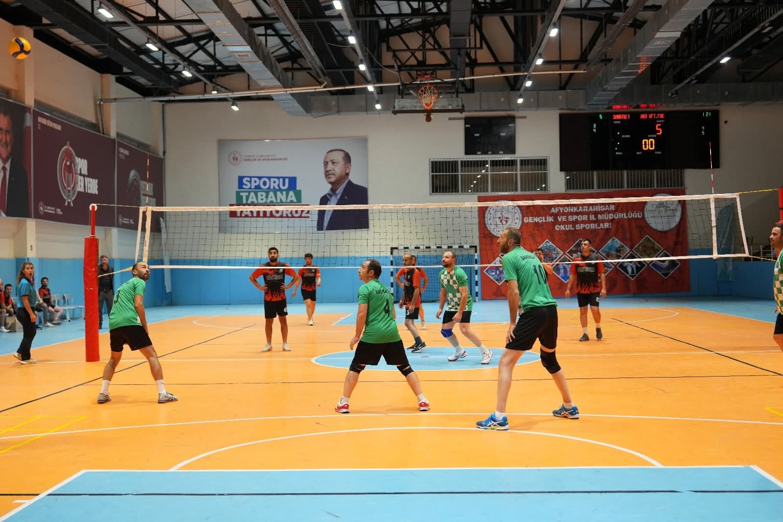 19. ATSO Spor Oyunları Voleybol Müsabakaları Heyecanla Devam Ediyor