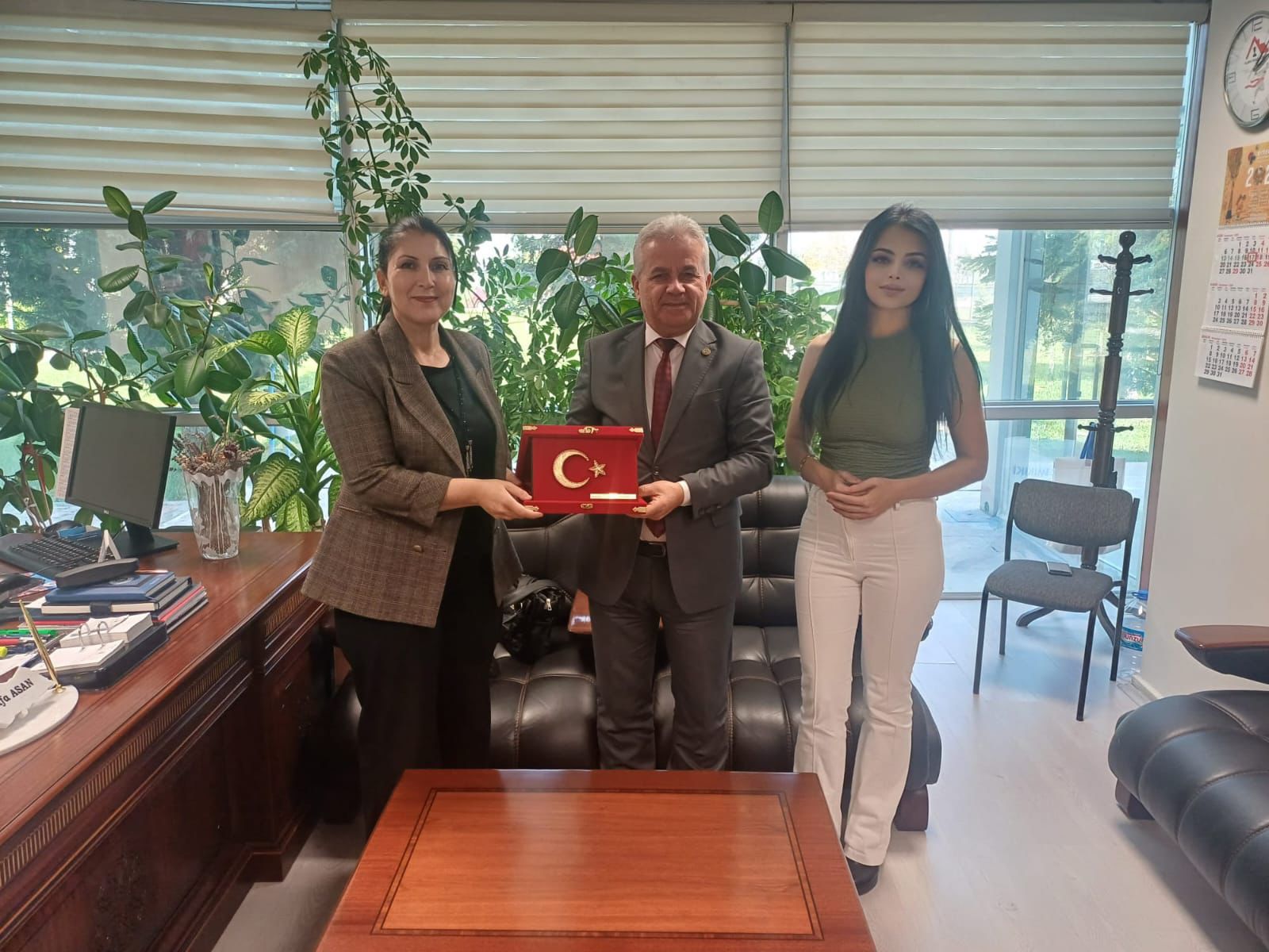 Ulusal Otizm Konfederasyonundan Yurt Hizmetleri Müdürü Mustafa Asana Ziyaret