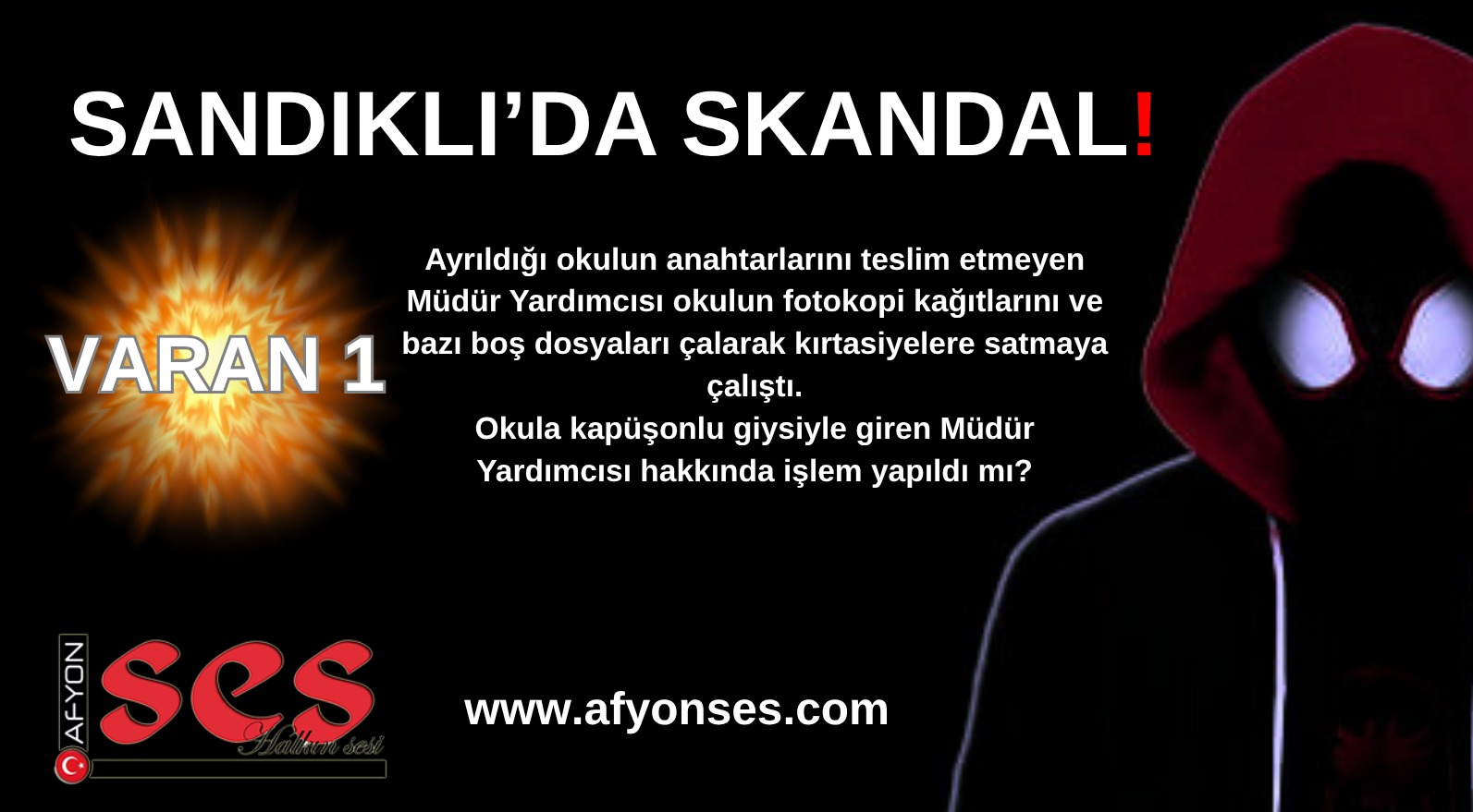 Sandıklı'da skandal!