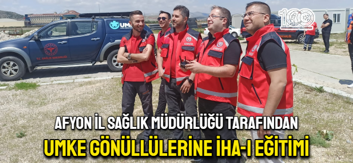 UMKE Gönüllülerine İHA-1 Eğitimi verildi