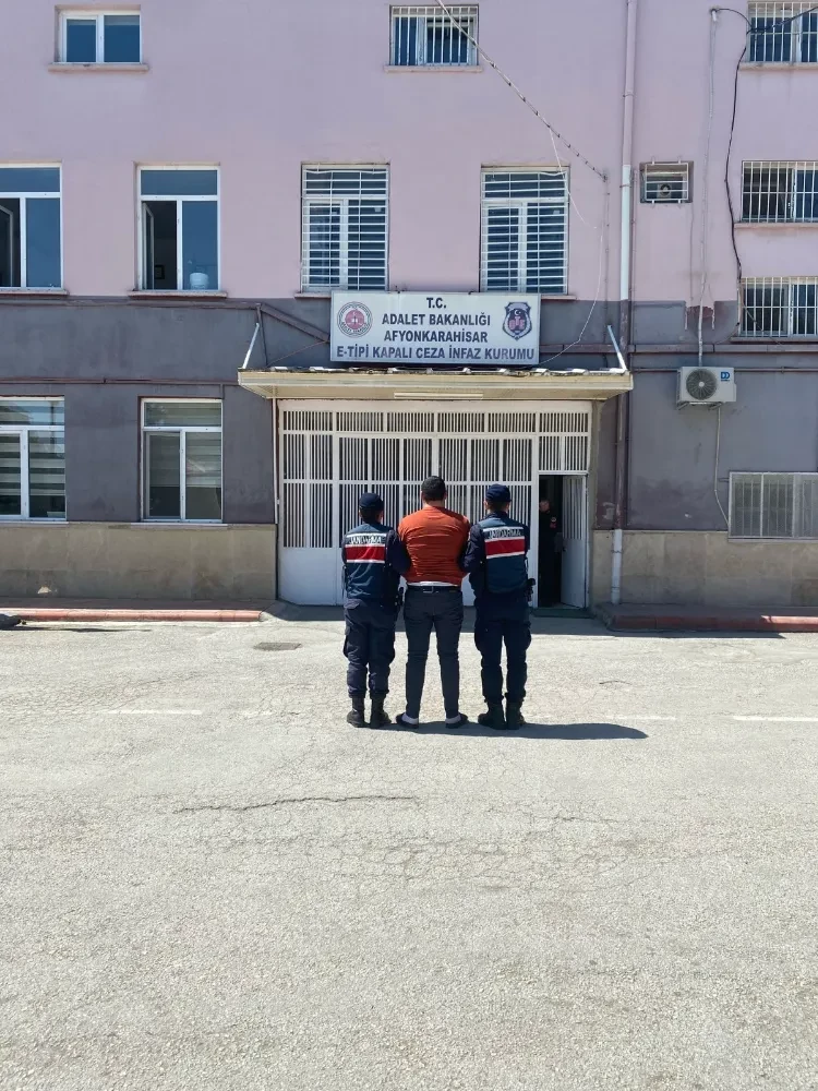 Afyonkarahisar’da 6 Yıl Hapis Cezası Bulunan Şahıs  Yakalandı