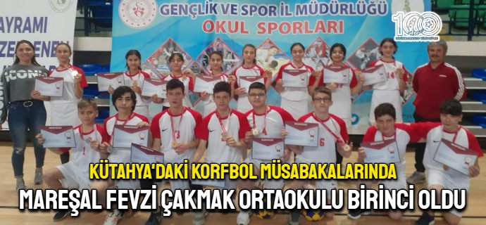 Mareşal Fevzi Çakmak Ortaokulu birinci oldu