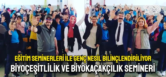 Genç nesil bilinçlendiriliyor